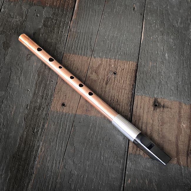 Carbony Tin Whistle in E made of carbon fiber